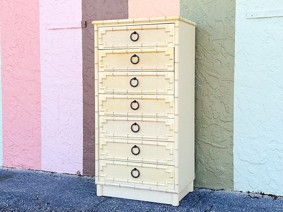 Faux Bamboo Drexel Lingerie Chest