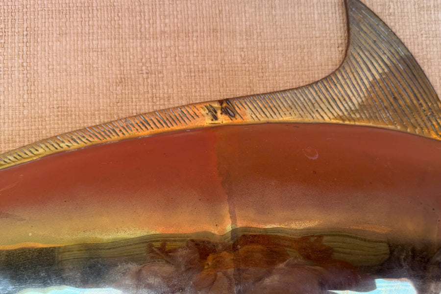 Large Brass Marlin