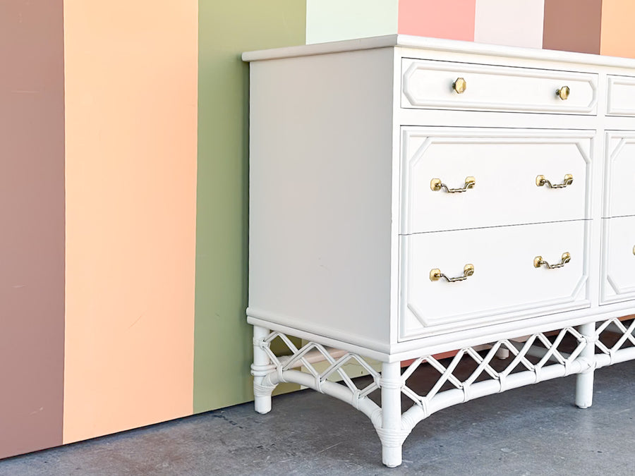 Ficks Reed Rattan Dresser