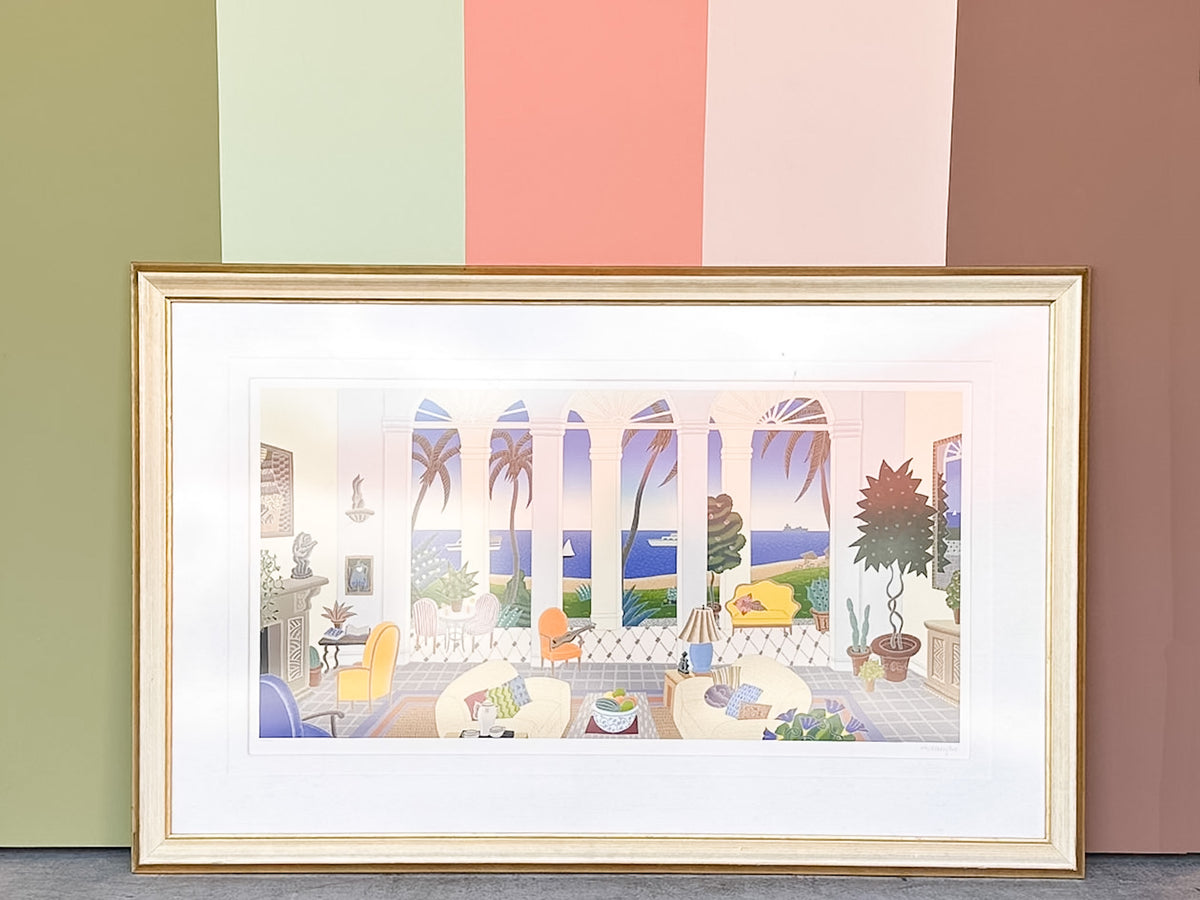 Gulf of Mexico by Thomas McKnight (Original Serigraph on Paper)