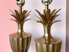 Pair of Frederick Cooper Brass Pineapple Lamps