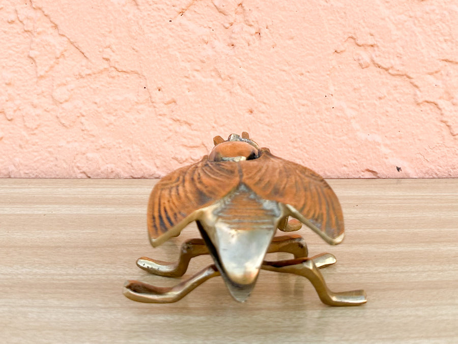 Brass Fly Trinket Dish