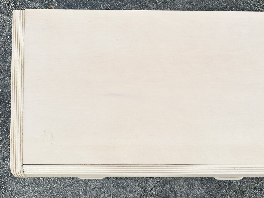 Coastal Pencil Reed Rattan Credenza