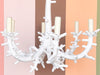 Modern Faux Coral Chandelier