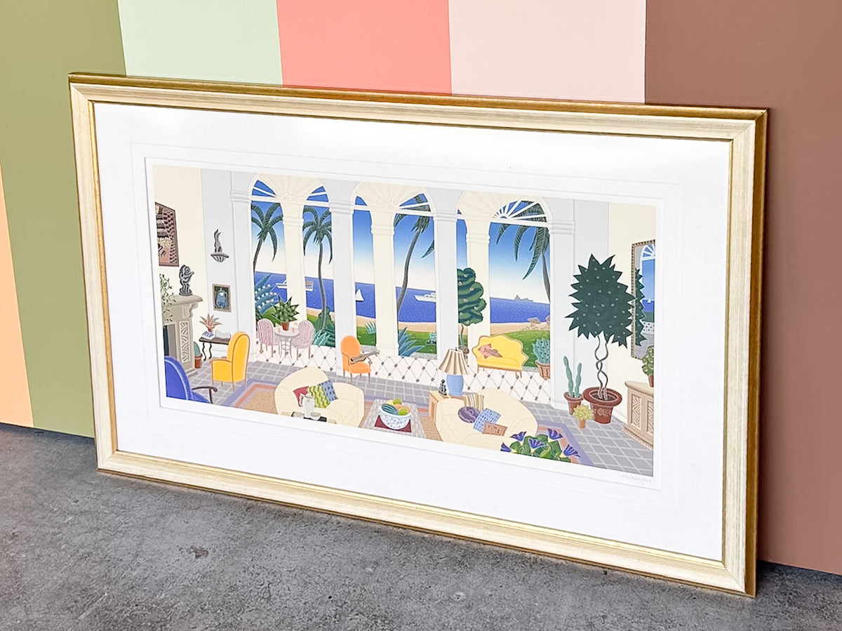 Gulf of Mexico by Thomas McKnight (Original Serigraph on Paper)