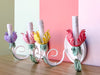 Pair of Tulip Tole Wall Sconces