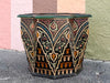 Colorful Black and Green Moroccan Style Side Table