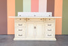 Thomasville Faux Bamboo Flip Top Server