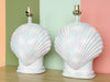 Pair of Pastel Shell Lamps