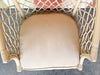 Ficks Reed Rattan Lattice Lounge Chair