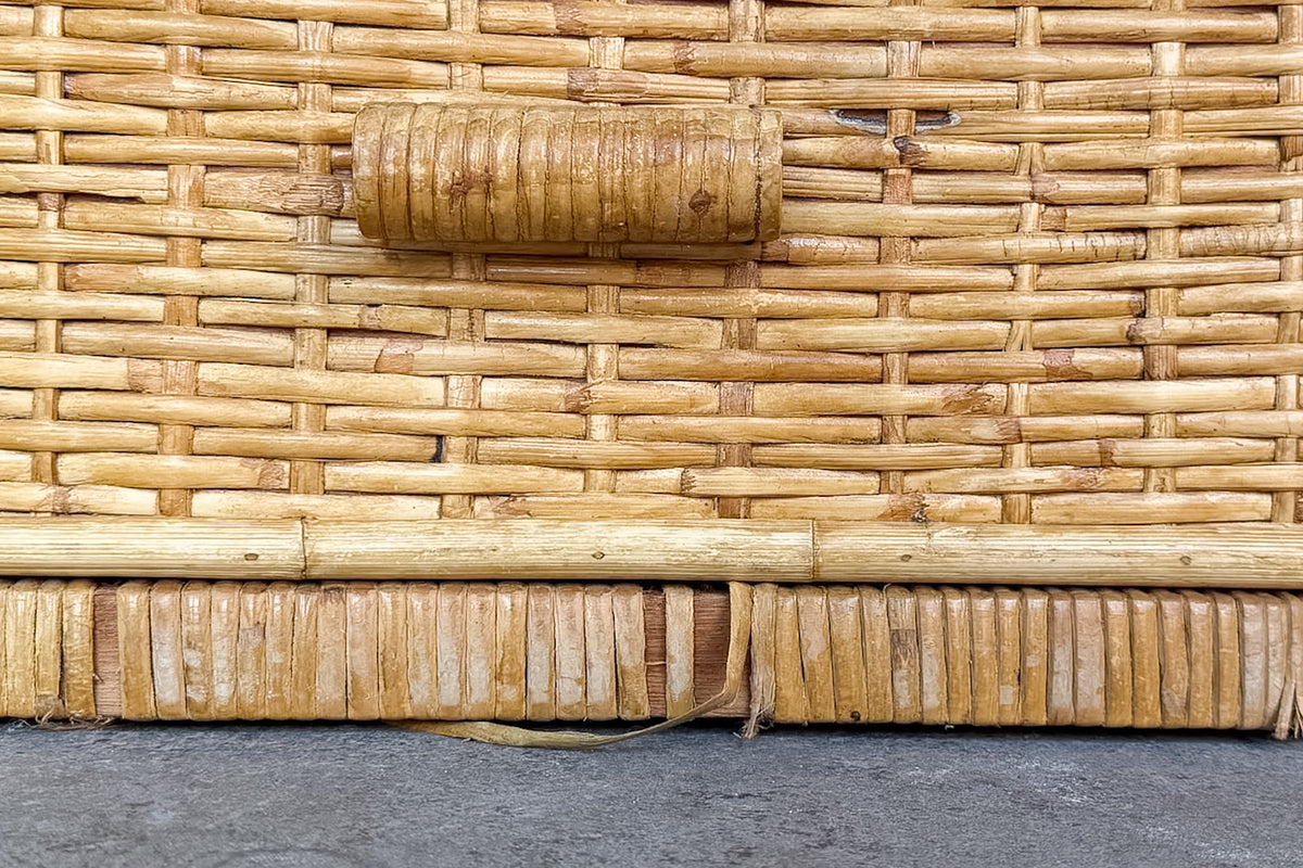 Island Style Rattan Wrapped Dresser