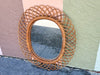 Rattan Loop Mirror