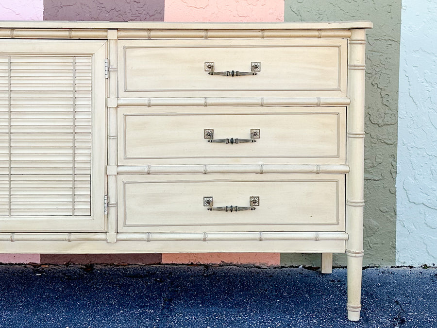 Henry Link Faux Bamboo Dresser