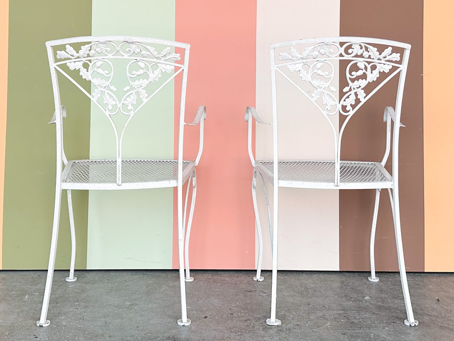 1950s Russell Woodard Wrought Iron Dining Set
