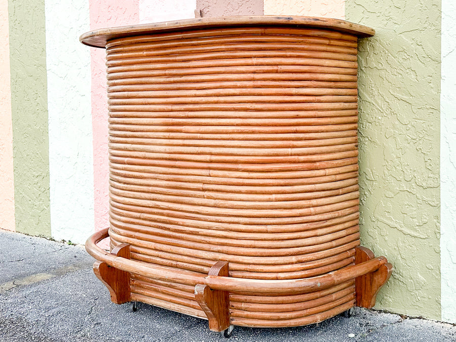 Old Florida Rattan Bar