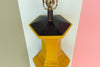 Mustard Yellow Ginger Jar Lamp
