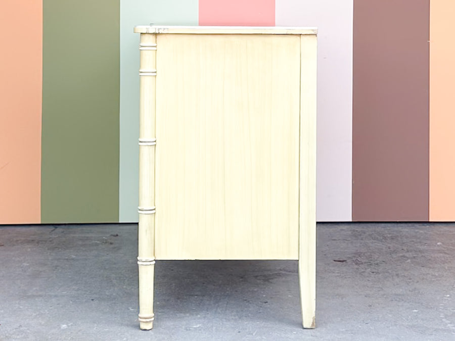 Henry Link Faux Bamboo Double Dresser