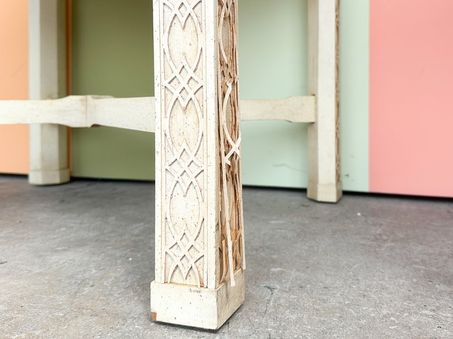 Pair of Fretwork Side Tables