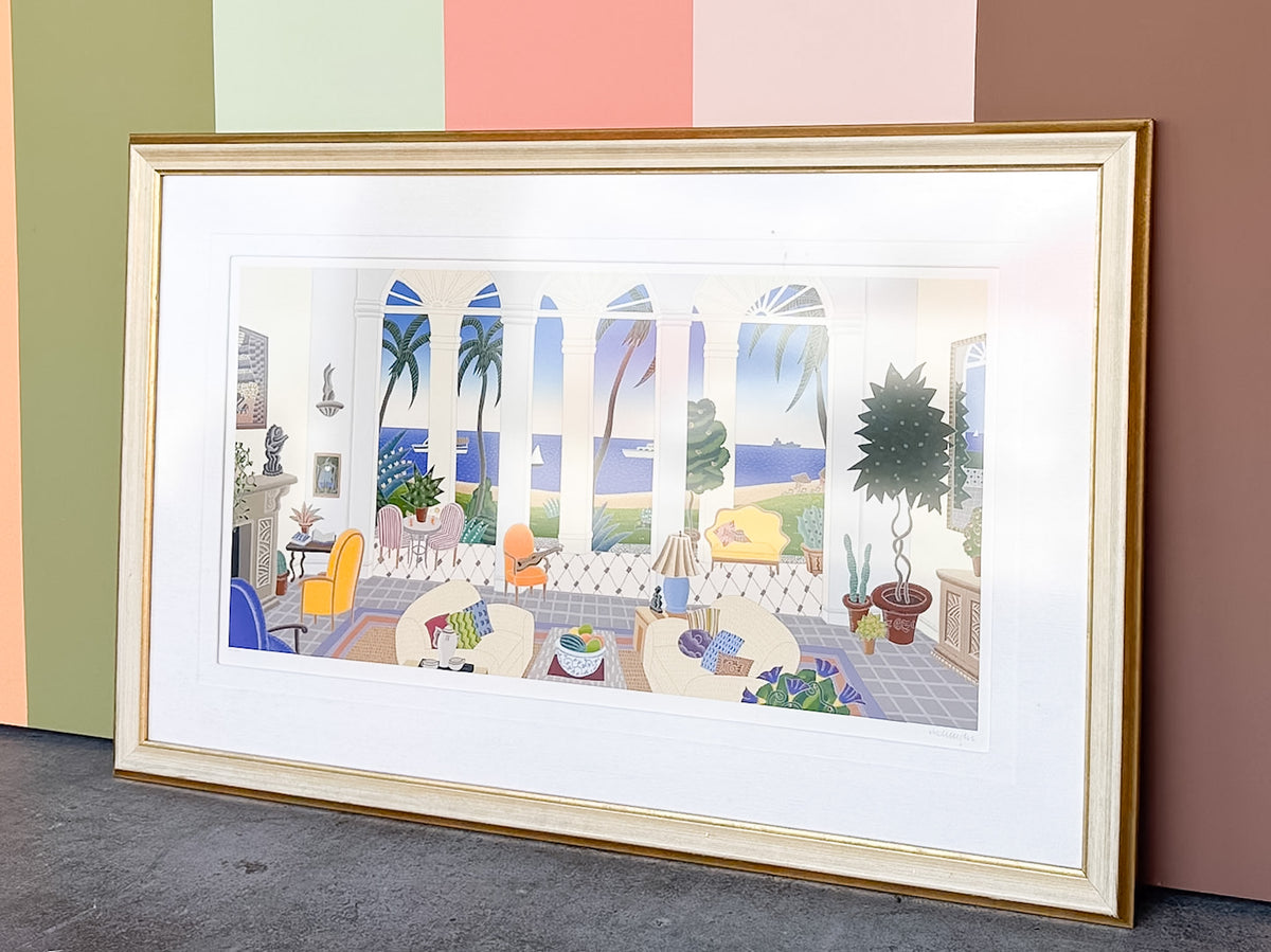 Gulf of Mexico by Thomas McKnight (Original Serigraph on Paper)
