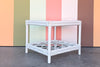 Ficks Reed Rattan Lattice Side Table