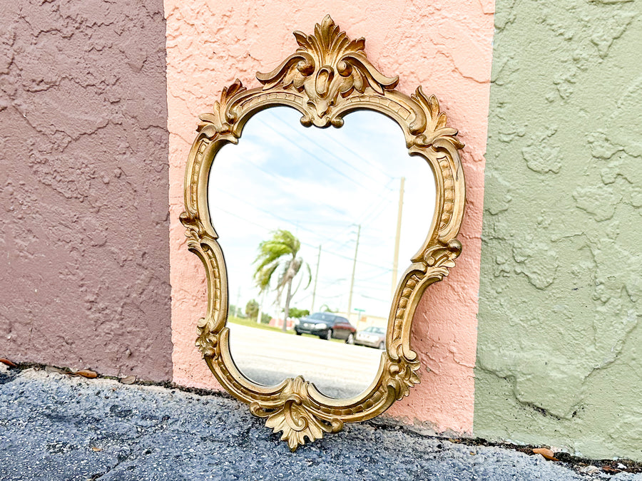 Petite Gilt Italian Mirror