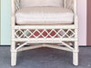Ficks Reed Rattan Lattice Lounge Chair