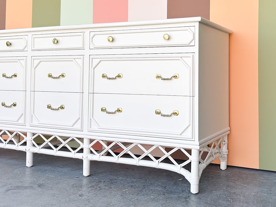 Ficks Reed Rattan Dresser