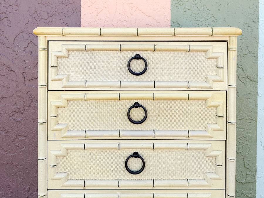 Faux Bamboo Drexel Lingerie Chest