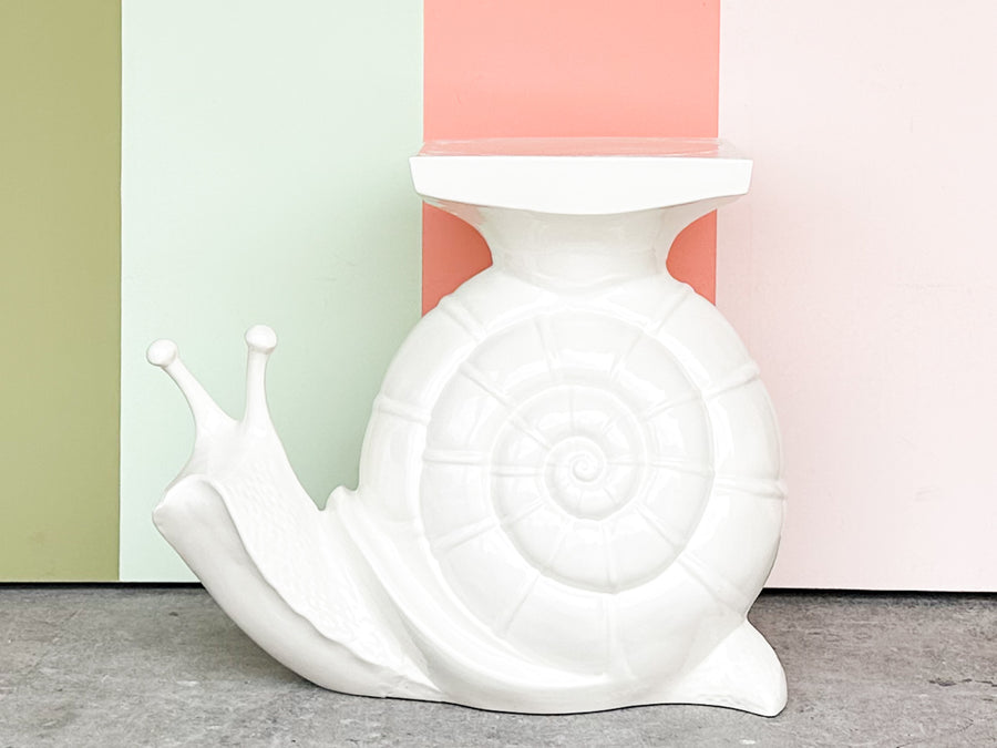 Ceramic Snail Garden Seat