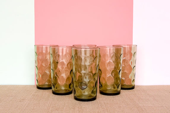 MCM Green Glassware