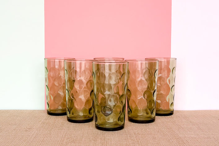 MCM Green Glassware