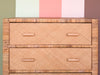 Rattan Wrapped Chest