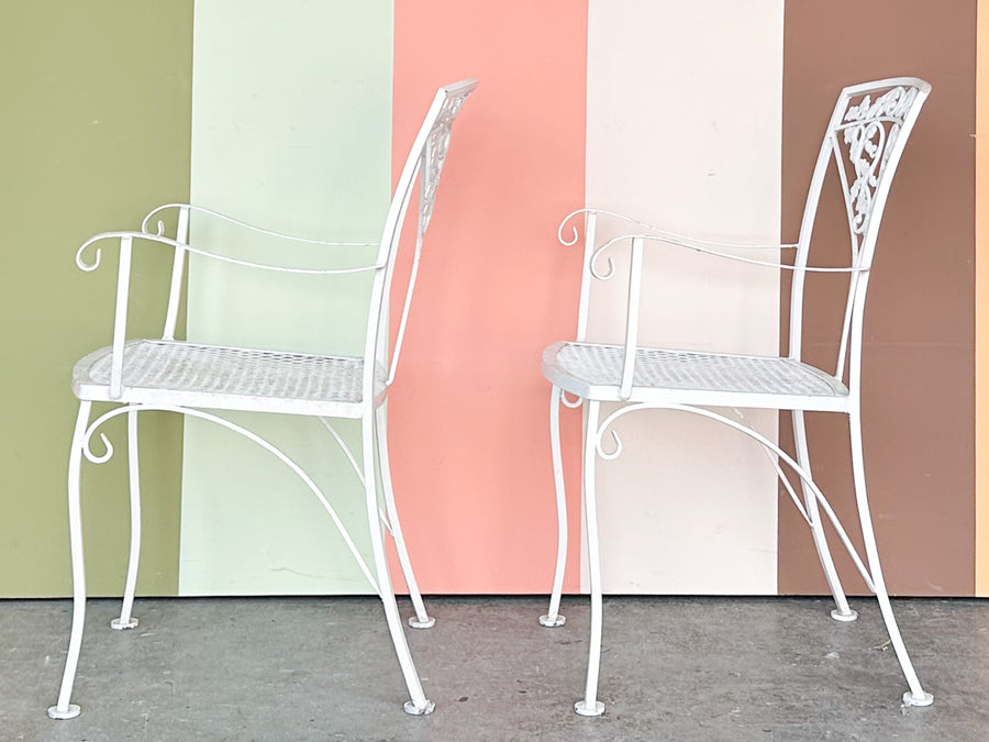 1950s Russell Woodard Wrought Iron Dining Set