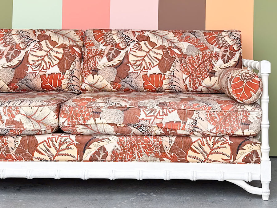 Fab Faux Bamboo Sofa