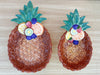 Pair of Fitz and Floyd Pineapple Dishes