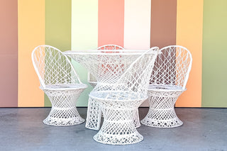 Webspun Outdoor Dining Set