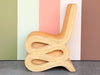Natural Rattan Snake Chair