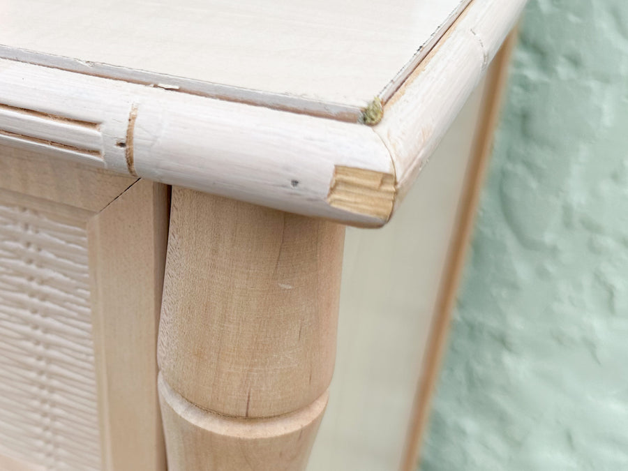 Faux Bamboo Dresser