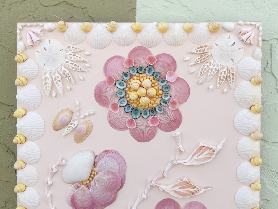 Lavender Flowers Shell Panel