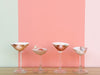 Set of Four Shell Chic Coupes