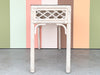 Coastal Twisted Rattan Console