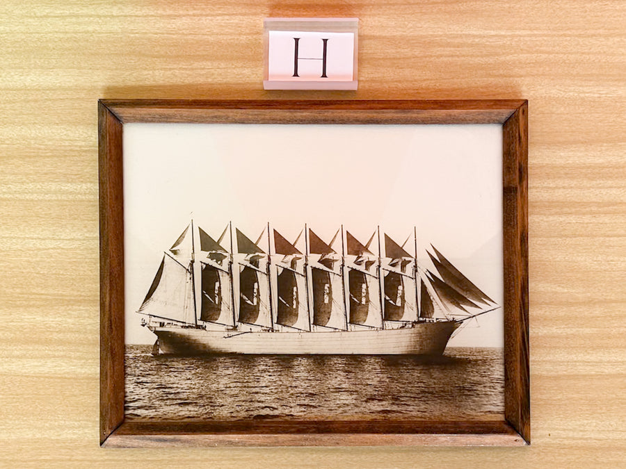 Sailing Ships Photo Reproduction Framed Art