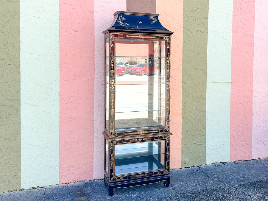 Chinoiserie Chic Pagoda Cabinet