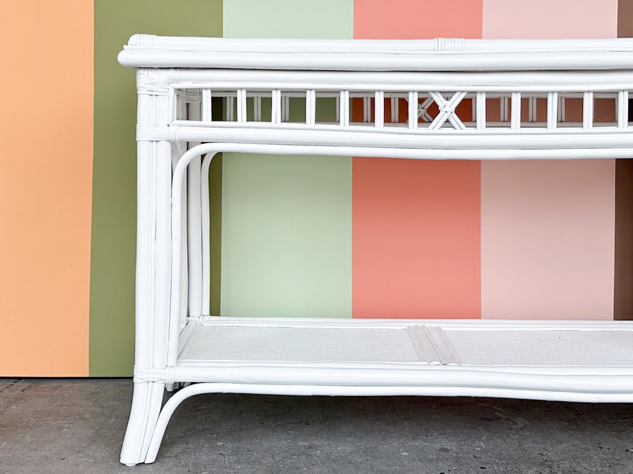 Coastal Rattan Console