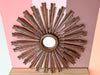 Italian Wood Sunburst Mirror