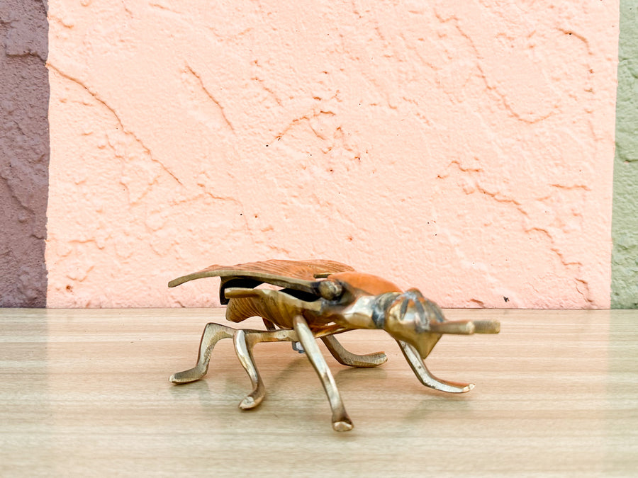 Brass Fly Trinket Dish