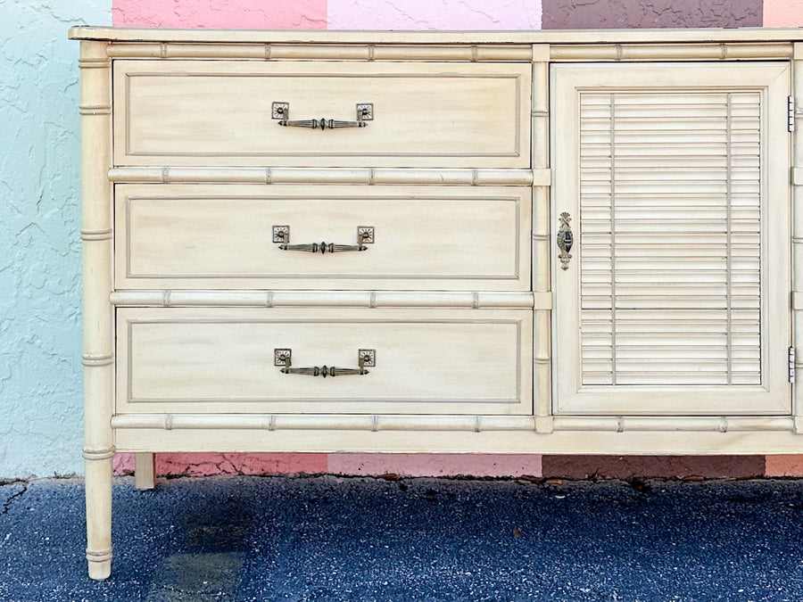 Henry Link Faux Bamboo Dresser