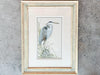 Pair of Old Florida Heron Original Signed Art