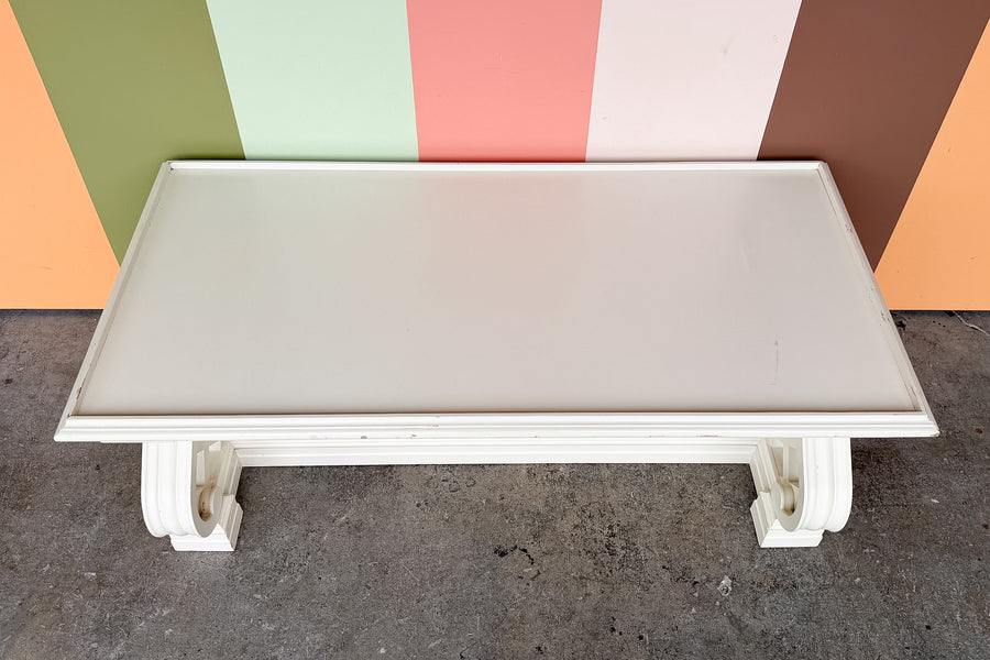 Palm Beach Style Trellis Coffee Table
