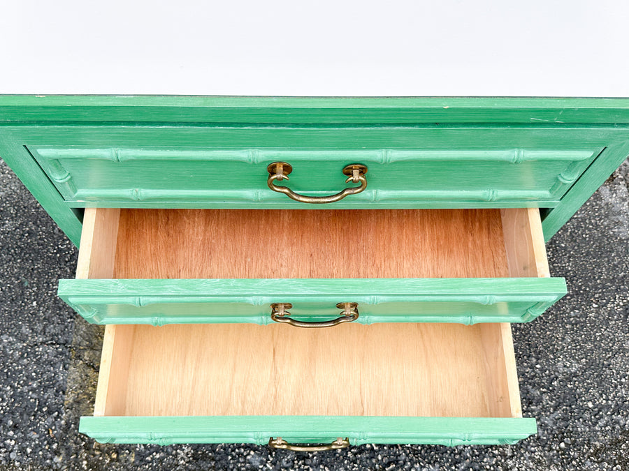 Gorg Green Ficks Reed Nightstand